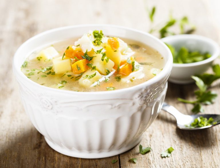 chunky spiced root vegetable soup Masha