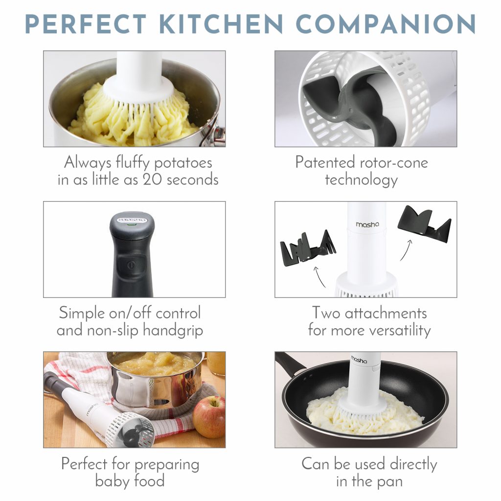 masha electric potato masher Masha